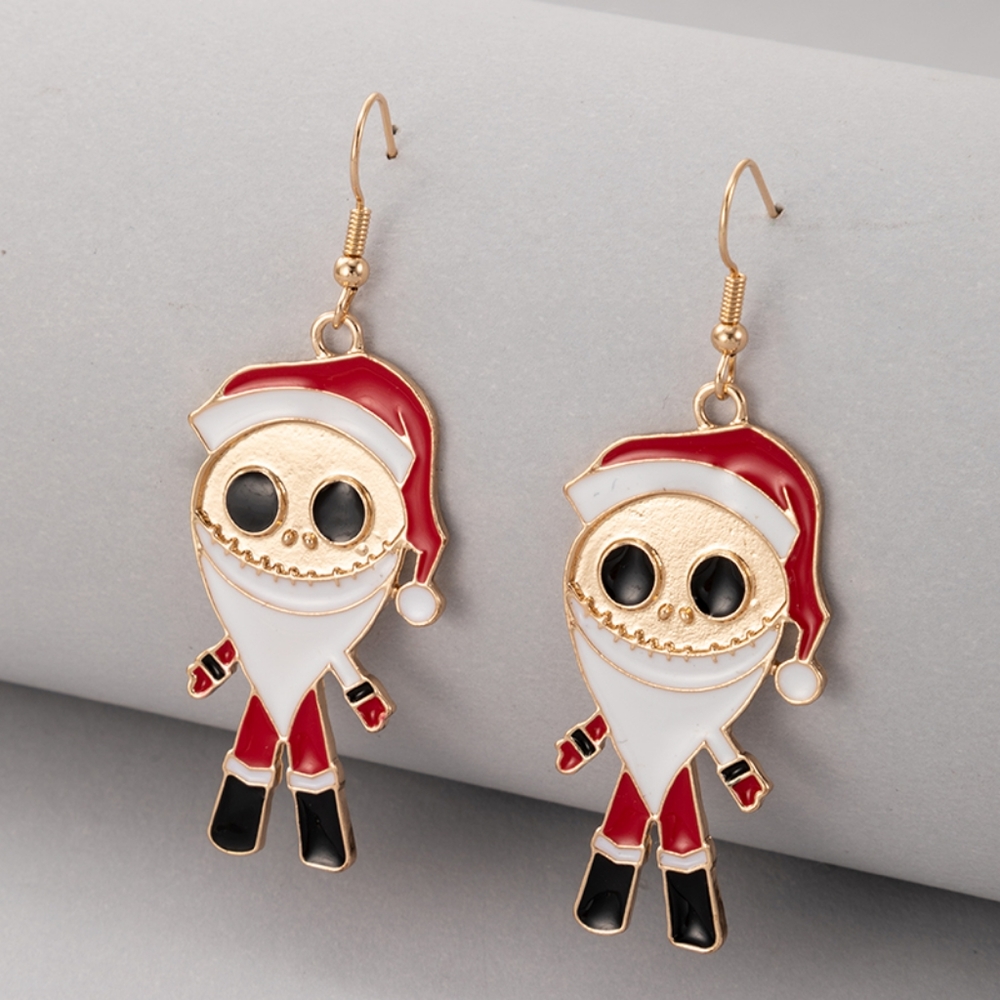 Jack skellington earrings